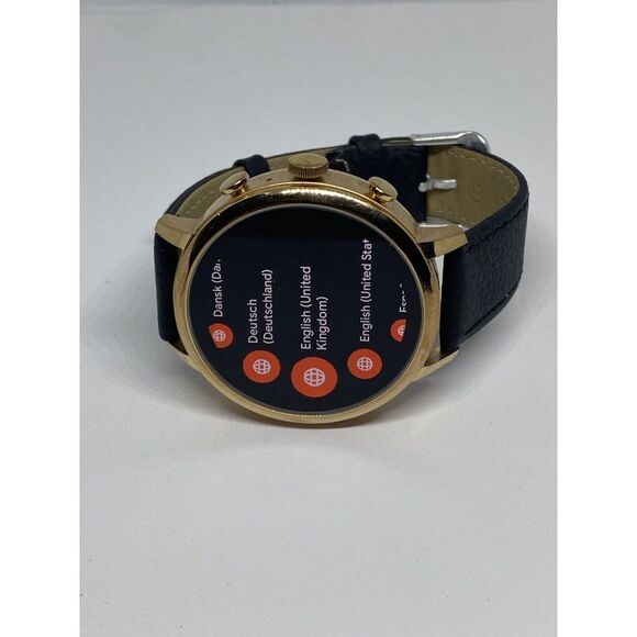 Fossil Gen 4 Authentic Digital Dial Smart Watch Custom Band FTW6018 AB191 - Picture 6 of 10